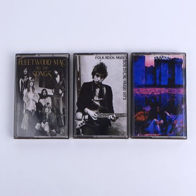 Inspired Folk Rock Music Cassette | Fan-Made Handmade Tape | Warm Analog Retro Sound (Lot of 3)