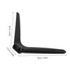 SEWCHICS No-Drill Tabletop Television Support Stand Base with 15mm Dual-Hole Plastic Feet, Stable Tv Mount Replacement for Bedroom and Living Room Monitors and Projectors view 2