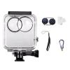 Compatible for GoPro Max, 360 Waterproof Case Underwater Diving Housing Protection Cover Frame for Action Camera(Options B) view 1