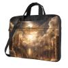 13/14/15.6" Laptop Shoulder Bag with Accessory Pocket, Black, 13 inch view 1