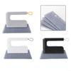 Detachable Cleaning Brush  Plastic Groove Brush for Narrow Cleaning, Track & Door Frame Cleaning, Hard-to-Reach Corner Brush with Ergonomic Handle, 14 x 2 x 10(White) view 1