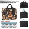 nqwawe Ultra Slim Lightweight Dogs Pattern Print Laptop Shoulder Bag With Handle Adjustable Strap For Men Women Office Travel view 4