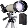 70mm Aperture 400mm Astronal Refractor Telescope  Portable Outdoor Telescope for Kids, Adults & Beginners with Adjustable Tripod & Backpack view 1