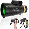 12-16x50 High Zoom Monocular Telescope with BAK4 Prism Lens, Portable with Smartphone Adapter & Tripod  Perfect for Bird Watching view 2