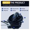 170 AHD 1080P Flip Emblem Rear View Reverse Backup Camera Compatible with VW Golf 6/7/8 Polo CC Beetle Magotan B6 B7 B8 EOS T-roc Passat(C-AHD1080P-175Degree) view 4