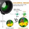 4060 High Power Monocular Telescope with Tripod - Waterproof, HD Zoom Scope for Birdwatching and Low Light Conditions view 3