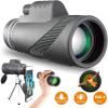 4060 High Power Monocular Telescope with Tripod - Waterproof, HD Zoom Scope for Birdwatching and Low Light Conditions view 4