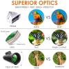 12x50 High-Power Waterproof Monocular Telescope with BAK4 Prism, Includes Smartphone Holder & Adjustable Tripod - Ideal for Bird Watching & Hiking view 2