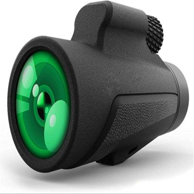 10x42 Waterproof Monocular Telescope with Bak-4 Prism - Fogproof and Dustproof, Includes Smartphone Tripod for Birdwatching, Hiking, and Camping