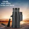 4K High Power 10-300x 40mm Telescope Monocular for Smartphones - Adult Binoculars with Phone Holder & Tripod for Bird Watching view 3