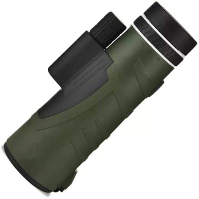 10X42 Compact Monocular with BAK4 Prism FMC Lens - High Power Portable Telescope for Bird Watching, Hunting, and Outdoor Adventures