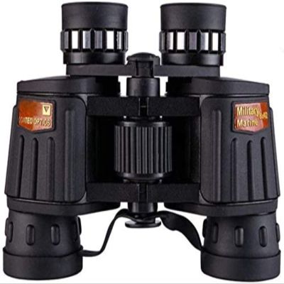 10x50 High-Power Monocular Binoculars DM-4 - HD Waterproof BAK4 Telescope for Fishing, Hiking, and Bird Watching - Low-Light Performance in Sleek Black Finish