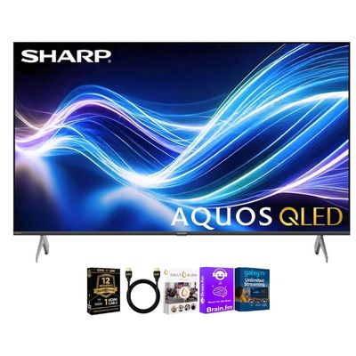 Sharp 4TC50HP7KIT1 50 inch Class AQUOS QLED 4K Ultra HD Xumo Smart TV Quantum Color HDR Motion