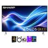 Sharp 4TC50HP7KIT1 50 inch Class AQUOS QLED 4K Ultra HD Xumo Smart TV Quantum Color HDR Motion view 1