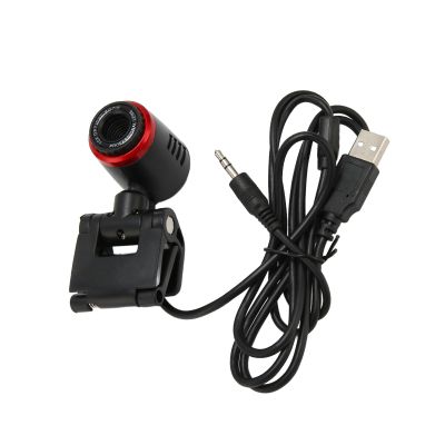 ChiweiJ USB 2.0 HD Webcam with Microphone, 360 Degree Rotating Web Camera for Desktop and Laptop, Plug - and - Play for Skype MSN Yahoo Video Calls