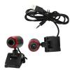ChiweiJ USB 2.0 HD Webcam with Microphone, 360 Degree Rotating Web Camera for Desktop and Laptop, Plug - and - Play for Skype MSN Yahoo Video Calls view 2