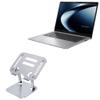 BoxWave Stand and Mount Compatible with ASUS ExpertBook P3 G2 (16 in) - Executive VersaView Stand, Ergonomic Adjustable Viewing Angle Metallic Riser - Metallic Silver view 1