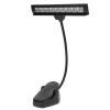 Abaodam USB Rechargeable LED Music Stand Clip Light, Adjustable Foldable Piano and Guitar Sheet Music Lamp, Small Clip Table Lamp for Reading and Bedroom Lighting view 1