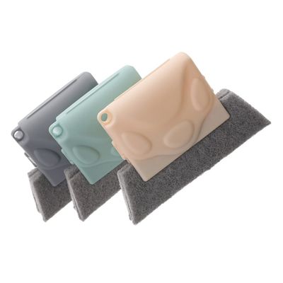 OFFIGAM Window Groove Cleaning Brush 3pcs Gap Brush Set for Window Track and Slot Cleaning Random Color