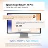 Epson RapidReceipt RR-400W Wireless Compact Desktop Color 2-Sided Receipt & Document Scanner with ScanSmart AI PRO Receipt Management & PDF Software & 20-Page Auto Document Feeder (Renewed) view 2