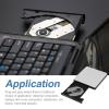 CATIEBYE External DVD Drive USB 3.0 DVD Burner Drive for Laptop Computer White USB External Compatible with Windows view 4