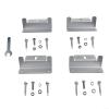 Lightweight Aluminum Solar Panel Mounting Brackets Z Bracket for Solar Panels with Hardware Kit for RV Boat Wall Off Grid Installation, Set of 4 view 4