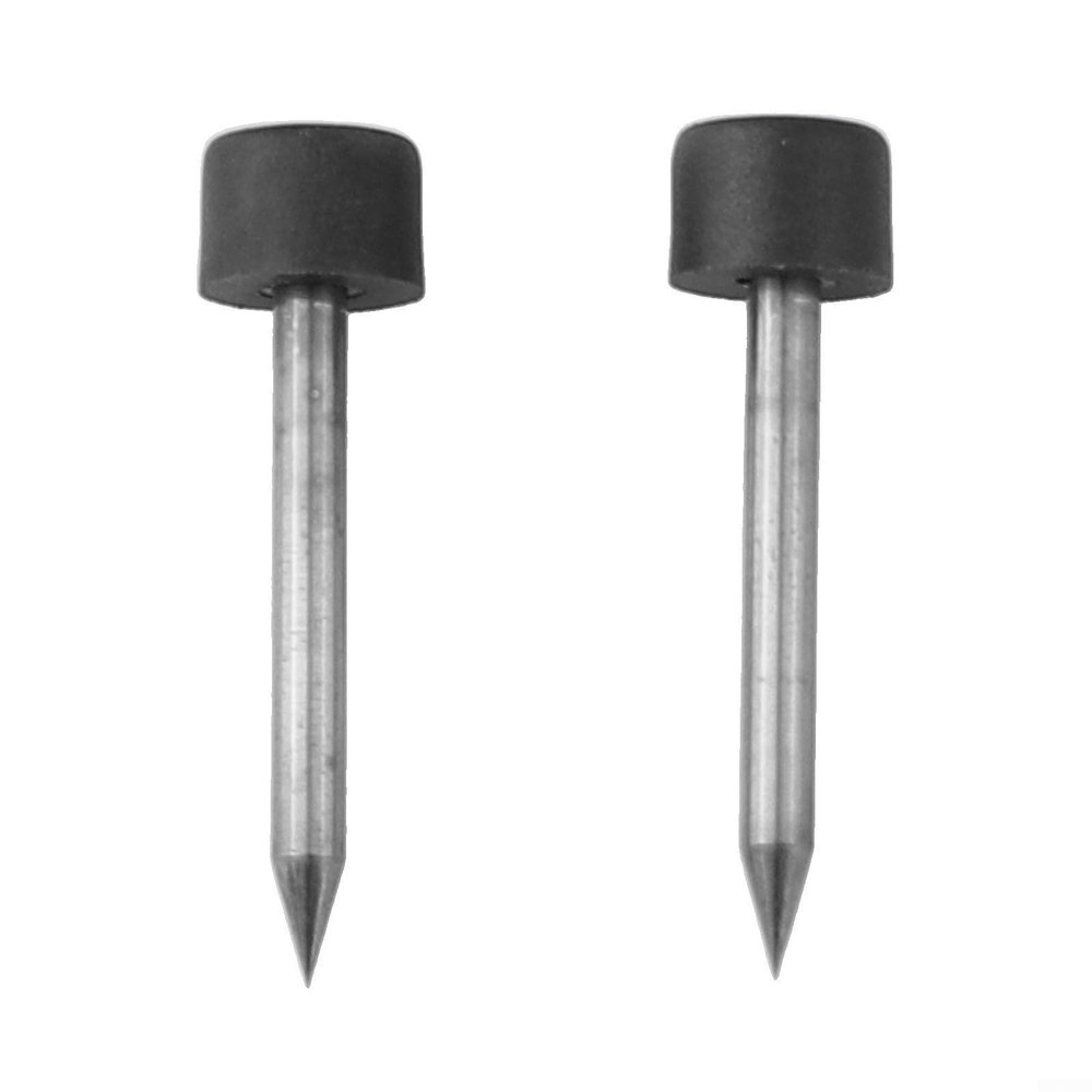 Pair of Steel Fiber Splicer Electrode Rods for FS-60A, FS-60C, FS-60E, FS-60F, A-80S, A-81S Fusion Splicing Machine - Replacement Electrode Set Compatible with Fiber Optic Splicers