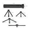 ADBWEKKF Aluminum Alloy Table Stand Tripod Photography Mini Metal Tripod with 1/4 Inch Screw view 2
