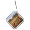 FodPand Chicken Wood Stake Farmland CD Case 40 Capacity DVD Case Hard Plastic Disc Booklet VCD Storage Box Portable Zipper DVD Holder Large Media Binder for Car Home Office Travel view 3