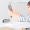 Ipetboom Vertical Laptop Stand and Tablet Desk Holder Aluminum Alloy Space-Saving Base for Desktop Use Compatible with Notebooks and Tablets view 4