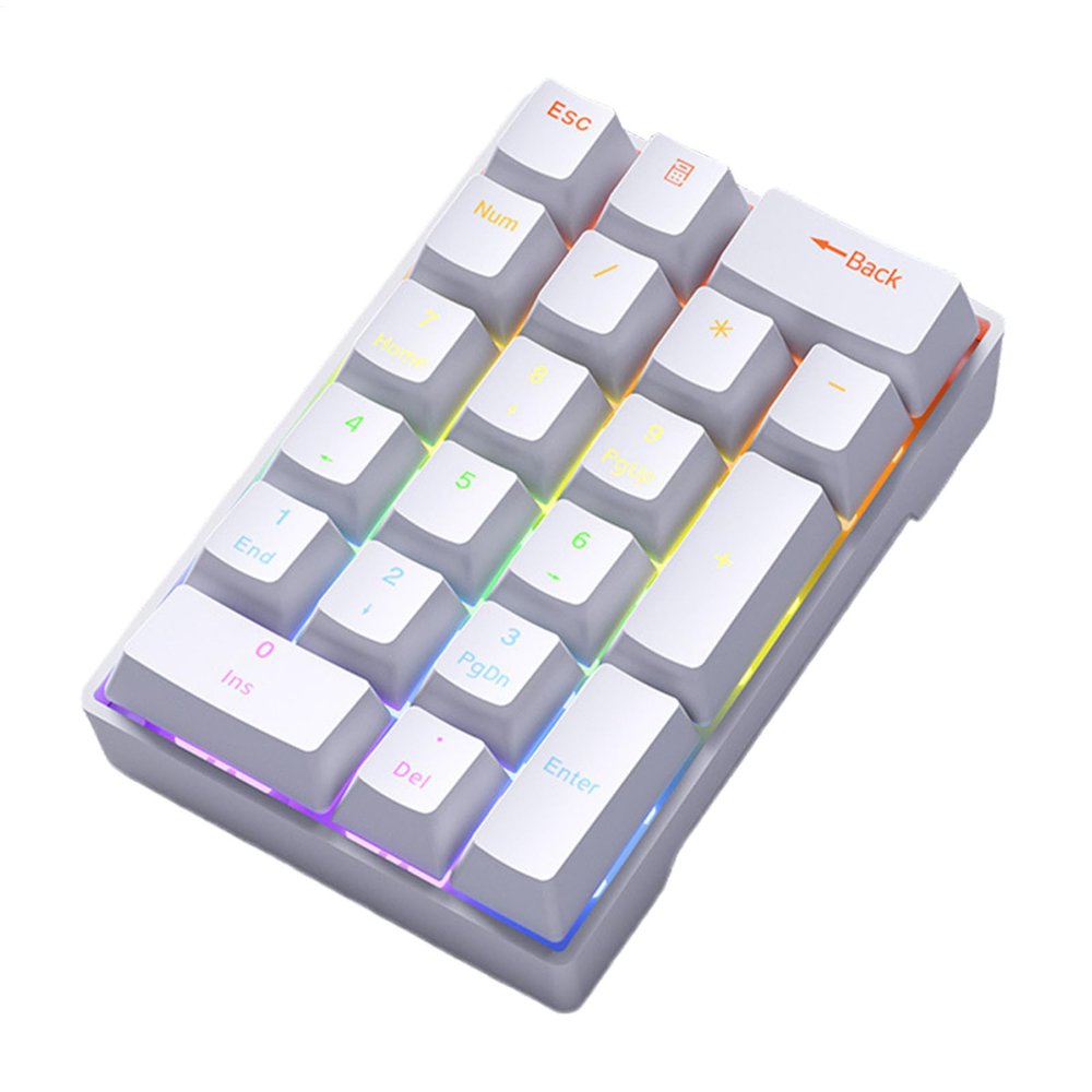 Wired Number Pad - Mechanical Functional Plug in Computer Number Keypad for Laptop PC Desktop Notebook Accountants Financial Analysts Programmers Bookkeepers Office Home Work