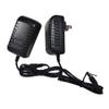 2PCS 12V 2A Compact AC/DC Adapter 5.5x2.5mm Standard Tip, 100240V Universal Input, 36in Cable, RoHS/FCC/CE Compliant, Fully Protected view 2
