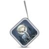 FodPand Moonlight Deer CD Case 40 Capacity DVD Case Hard Plastic Disc Booklet VCD Storage Box Portable Zipper DVD Holder Large Media Binder for Car Home Office Travel view 3