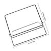 OSALADI Metal Laptop Stand for Desk, Detachable Iron Tablet Holder 19.8x17.3x15cm, Portable Computer and Book Riser for Reading and Workspace Organization view 2