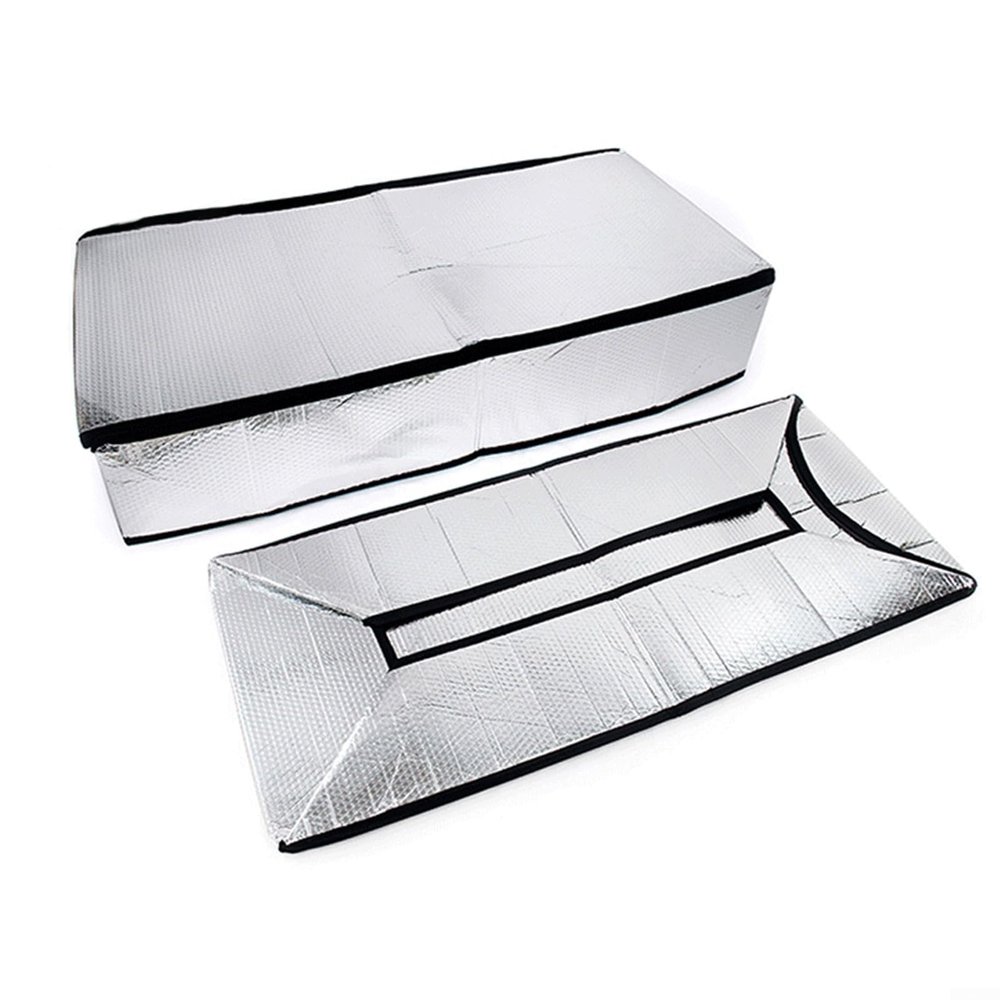 Attic Stairway Insulation Cover with Aluminum Foil Bubble Insulation, R-14 Radiant Heat Reflective Barrier, Fireproof & Moisture-Resistant for 25"x54"x11" Doors