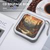FodPand Great Outdoors CD Case 40 Capacity DVD Case Hard Plastic Disc Booklet VCD Storage Box Portable Zipper DVD Holder Large Media Binder for Car Home Office Travel view 4