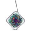 FodPand Colorful Octopus CD Case 40 Capacity DVD Case Hard Plastic Disc Booklet VCD Storage Box Portable Zipper DVD Holder Large Media Binder for Car Home Office Travel view 3