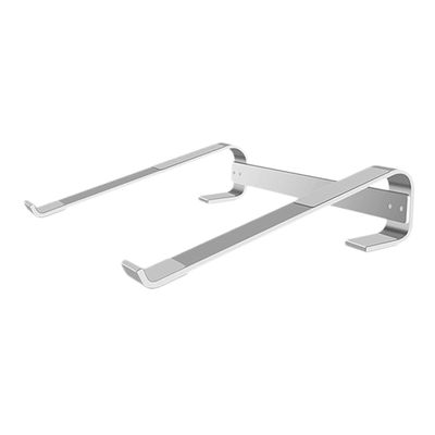 Mipcase Aluminum Alloy Laptop Stand Portable Ventilated Desktop Holder Cooling Rack for Notebook Pcs Silver, Compatible with MacBook and Laptops for Home Office Use