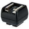 Compatible for Cameras Standard Hot Shoe Adapter with Extra PC Sync Port for Off Camera Flash Studio Light Strobes view 4