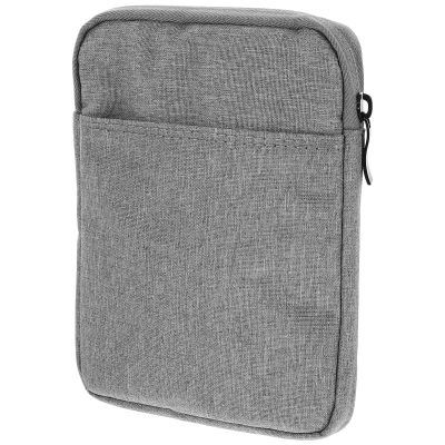Kisangel 6-inch E-Reader Protective Cover Sleeve, Waterproof E-Reader Carrying Case with Light Gray Fabric, Travel E-Book Reader Bag for Portable Device Protection