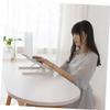 BAZEITFLOW Portable Folding Laptop Cooling Stand Notebook Holder with Adjustable Tilt for Desk and Travel Lightweight Foldable Laptop Rack view 4