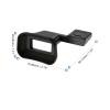 Compatible for Sony A7C II A7CR Soft Silicone Extended Eyecup Eyepiece Viewfinder Camera Accessory view 3