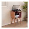 tanyunji001 CD Storage Rack, Vinyl Record Cabinet Wooden Storage Rack Bookcase Magazine Shelving view 3