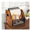 tanyunji001 CD Storage Rack, CD Storage Box Case Music Album Record Holder Comics Books Display Rack Multifunctional Desktop Organizer view 4