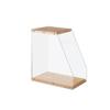 tanyunji001 CD Storage Rack, Tabletop Record Storage Holder LP Crate Rack for Books Albums Picture CD Magazines view 1