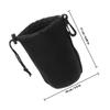 KALLORY 3pcs Waterproof Dslr Camera Lens Pouch Set with Drawstring Closure, Neoprene Travel Lens Protector Bag for Outdoor Photography view 2