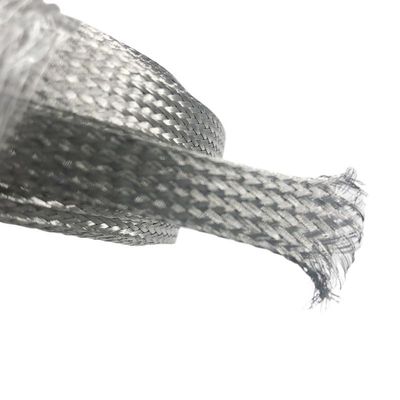 10M Stainless Steel Braided Cable Sleeve - Flexible Silver Snakeskin Mesh Wire Protection for Special Applications(4mm)