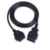 HHYHCWSBO Car OBD Extension Cord Male to Female 16 Core Energized 16 Pin OBD2 ELM327 Diagnostic Tool Connector Scanner Adapter(16pin 1.5M) view 1