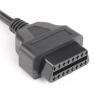 HHYHCWSBO Car OBD Extension Cord Male to Female 16 Core Energized 16 Pin OBD2 ELM327 Diagnostic Tool Connector Scanner Adapter(16pin 1.5M) view 3