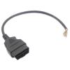 HHYHCWSBO OBD2 16PIN Opening Female Male Cable for ELM327 Extension Adapter OBD Open Cord OBDII EOBD 16 Pin Adaptor 30cm OBD2(30cm Female Cable) view 4